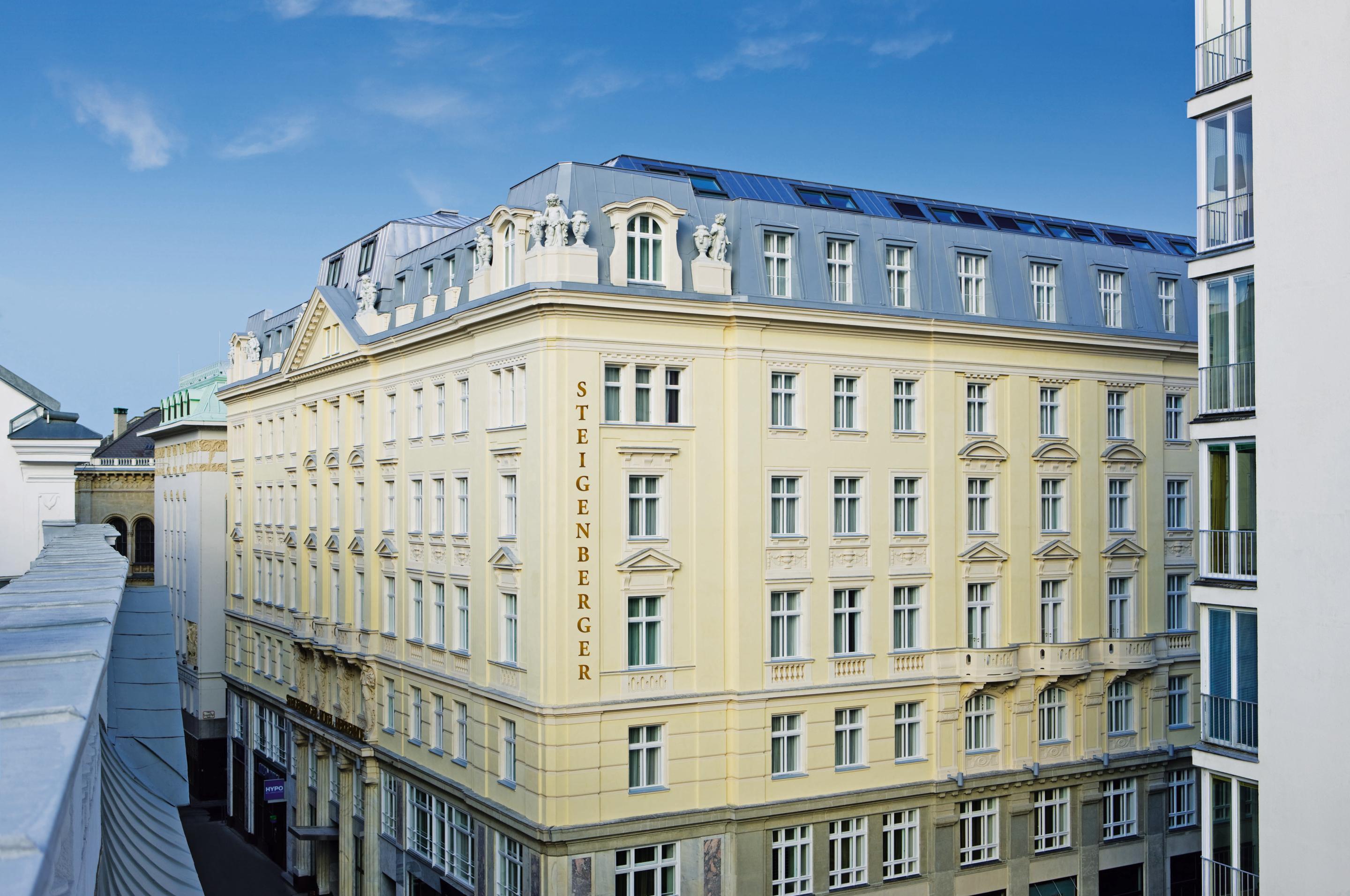 Steigenberger Hotel Herrenhof Vídeň Exteriér fotografie